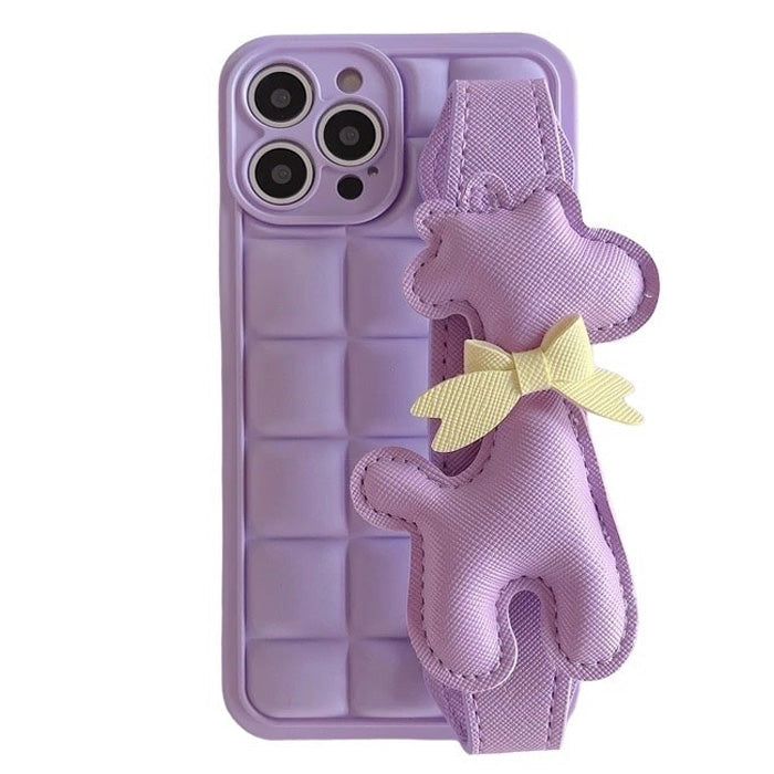 Boogzel Apparel Lavender Giraffe iPhone Case