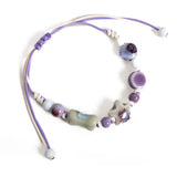 Boogzel Apparel Lavender Star Beaded Bracelet, view 2