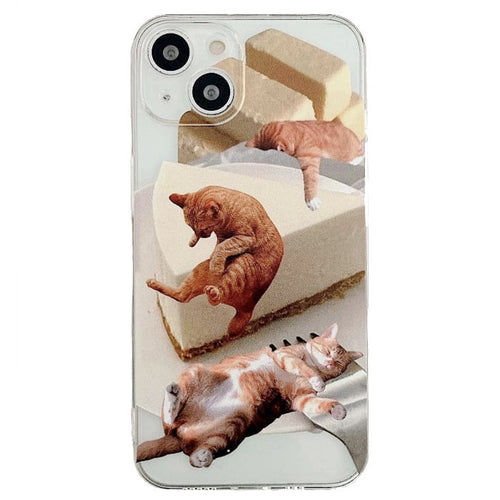 Boogzel Apparel Lazy Cat iPhone Case