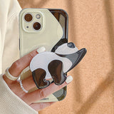 Boogzel Apparel Lazy Panda iPhone Case, view 2