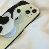 Boogzel Apparel Lazy Panda iPhone Case, view 4