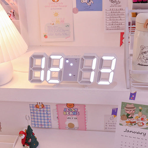 Boogzel Apparel LED Nordic Digital Alarm Clock