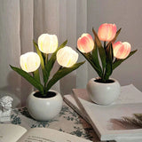Boogzel Apparel LED Tulip Table Lamp, view 2