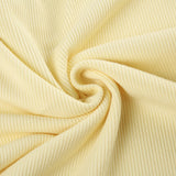 Boogzel Apparel Lemon Sorbet Ribbed Lace Top, view 4