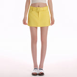 Boogzel Apparel Lemon Sorbet Y2K Mini Skirt, view 2