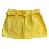 Boogzel Apparel Lemon Sorbet Y2K Mini Skirt, view 5