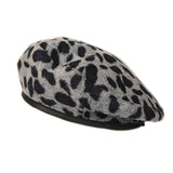 Boogzel Apparel Leopard Beret Hat, view 3