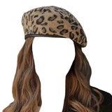 Boogzel Apparel Leopard Beret Hat, view 4