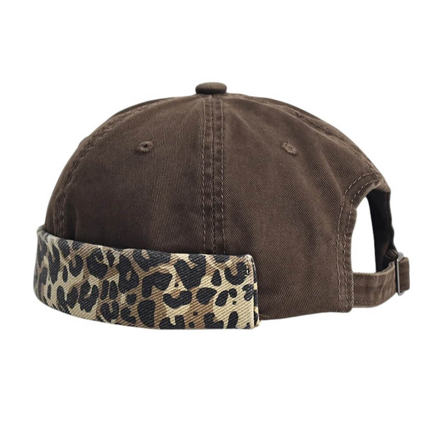 Boogzel Apparel Leopard Print Docker Cap