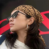 Boogzel Apparel Leopard Print Headscarf, view 5