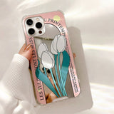 Boogzel Apparel Les Tulipes iPhone Case, view 2