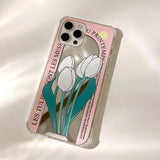 Boogzel Apparel Les Tulipes iPhone Case, view 3