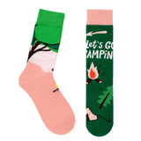 Boogzel Apparel Let's Go Camping Socks, view 2