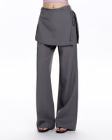 Boogzel Apparel Library Crush Layered Skirt Pants, view 4