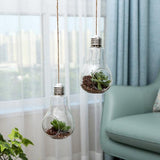 Boogzel Apparel Light Bulb Hanging Vase, view 2