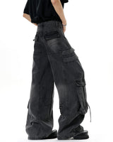 Boogzel Apparel Like a Boy Cargo Jeans, view 6