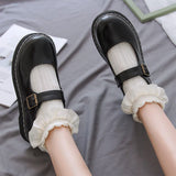 Boogzel Apparel Like a Doll Ruffle Socks, view 3