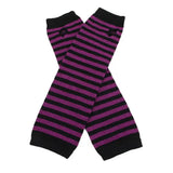 Boogzel Apparel Like It's 2007 Striped Arm Warmers, view 2