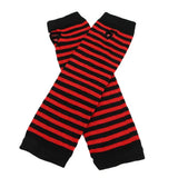 Boogzel Apparel Like It's 2007 Striped Arm Warmers, view 5