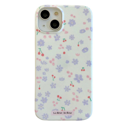 Boogzel Apparel Lilac Flowers iPhone Case