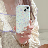 Boogzel Apparel Lilac Flowers iPhone Case, view 3