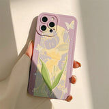 Boogzel Apparel Lily Lavender iPhone Case, view 2