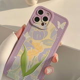 Boogzel Apparel Lily Lavender iPhone Case, view 3