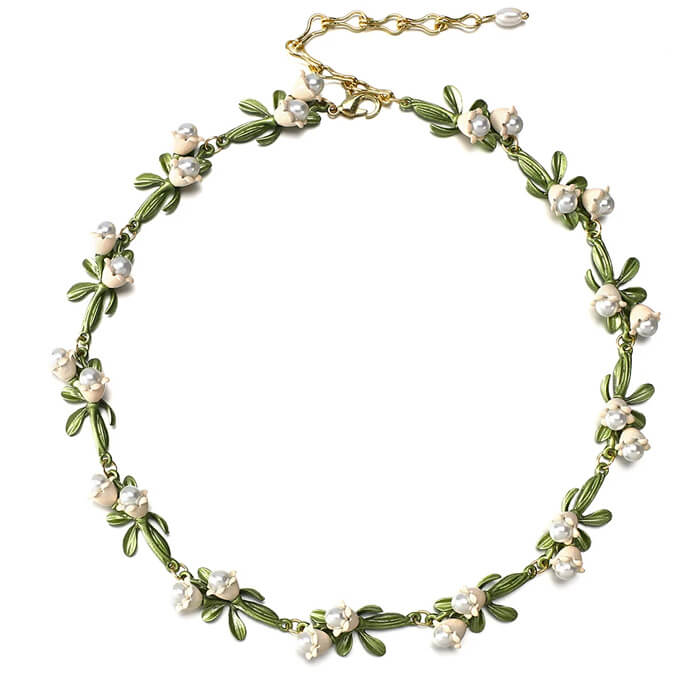 Boogzel Apparel Lily Of The Valley Choker