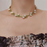 Boogzel Apparel Lily Of The Valley Choker, view 2