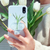 Boogzel Apparel Lily Vase iPhone Case, view 3