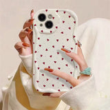 Boogzel Apparel Little Hearts iPhone Case, view 2