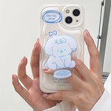 Boogzel Apparel Little Poodle iPhone Case, view 2
