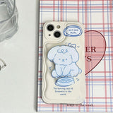 Boogzel Apparel Little Poodle iPhone Case, view 3