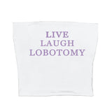 Boogzel Apparel Live Laugh Tube Top, view 6