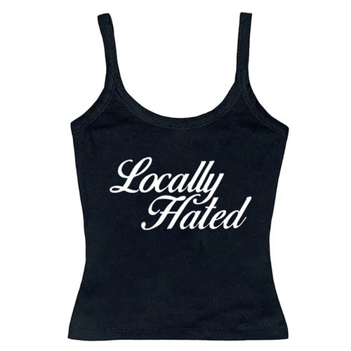 Boogzel Apparel Locally Hated Aesthetic Tank Top