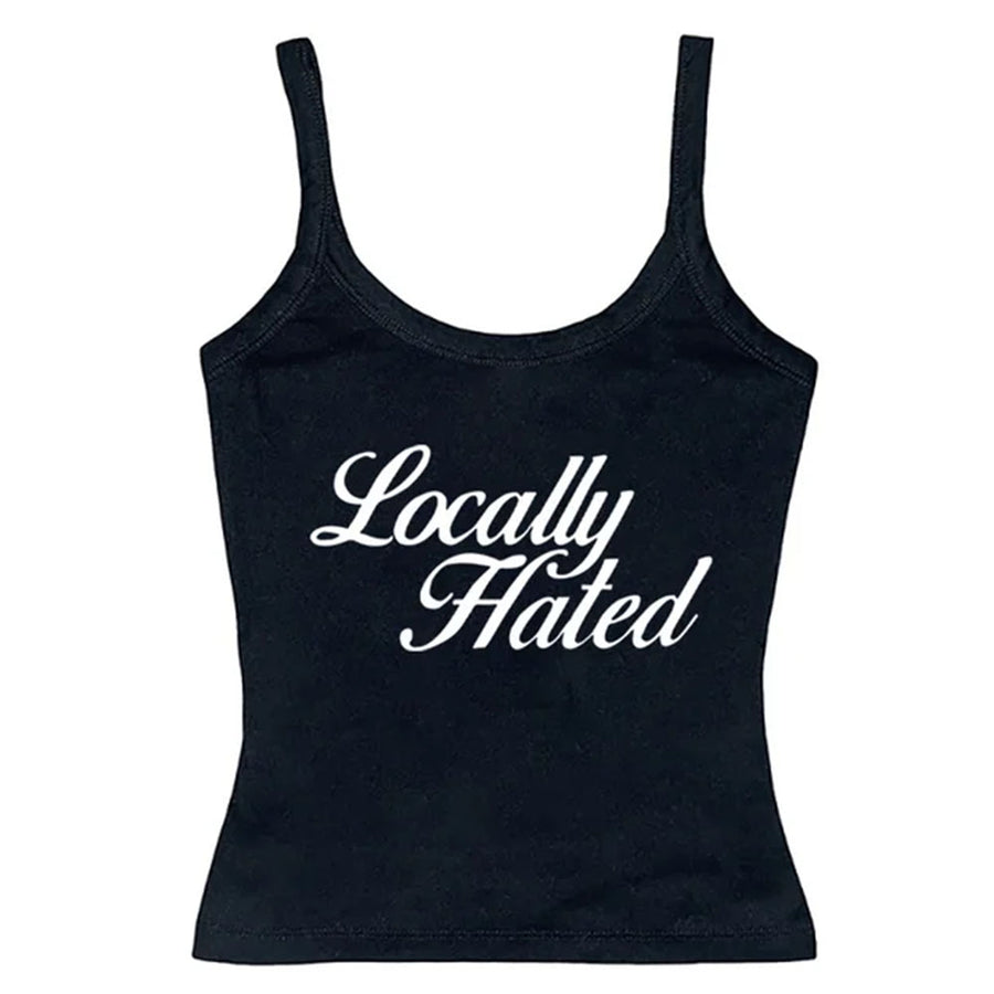 Boogzel Apparel Locally Hated Aesthetic Tank Top