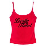 Boogzel Apparel Locally Hated Aesthetic Tank Top, view 2