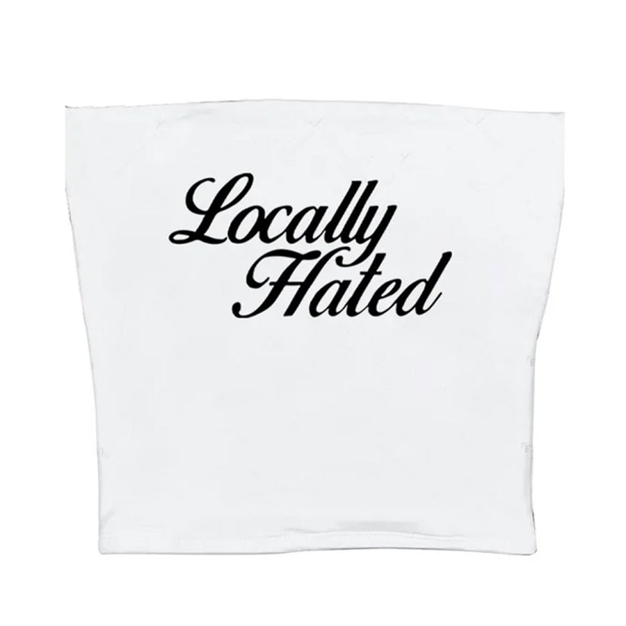 Boogzel Apparel Locally Hated Aesthetic Tube Top