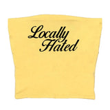 Boogzel Apparel Locally Hated Aesthetic Tube Top, view 6