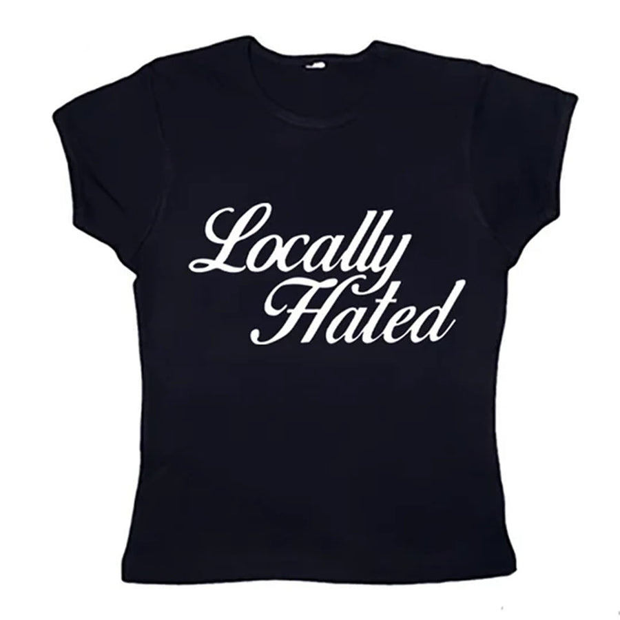 Boogzel Apparel Locally Hated Cropped Tee