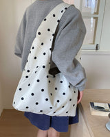 Boogzel Apparel Lost In Paris Polka Dot Shoulder Bag, view 6