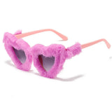 Boogzel Apparel Love Bites Fluffy Glasses, view 3