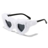 Boogzel Apparel Love Bites Fluffy Glasses, view 4