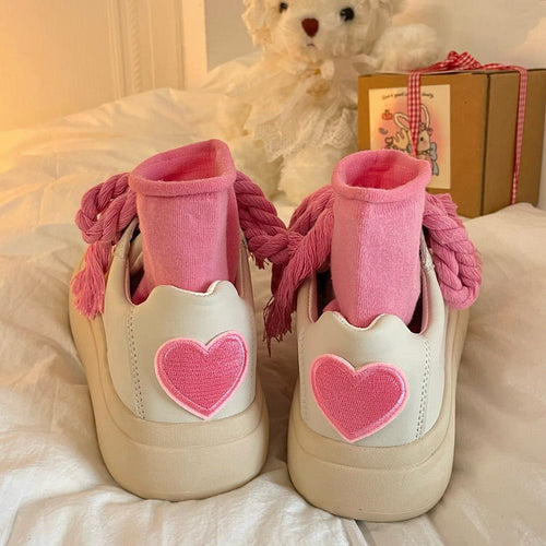 Boogzel Apparel Love Bloom Chunky Sneakers