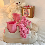 Boogzel Apparel Love Bloom Chunky Sneakers, view 4