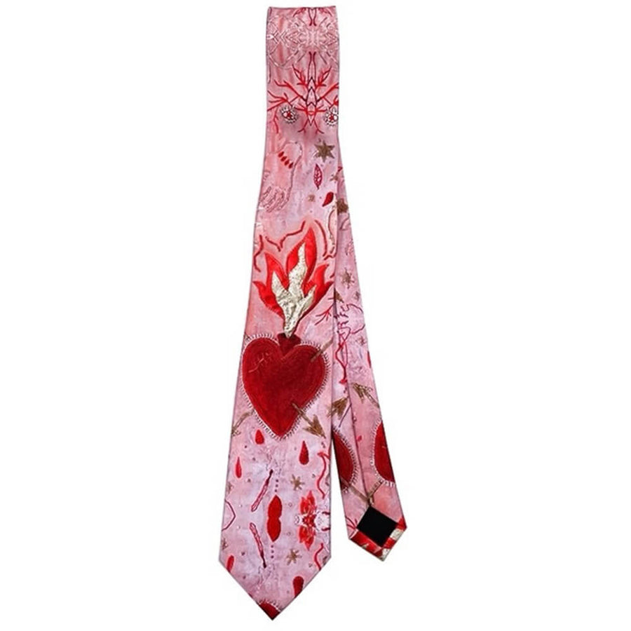 Boogzel Apparel Love Is Burning Statement Tie