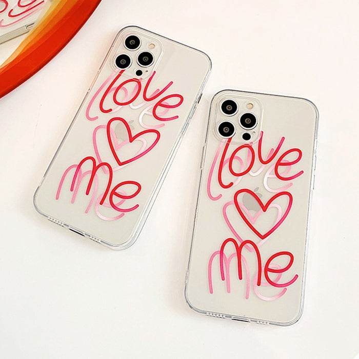 Boogzel Apparel Love Me Aesthetic iPhone Case