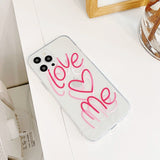 Boogzel Apparel Love Me Aesthetic iPhone Case, view 4