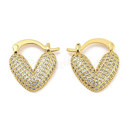 Boogzel Apparel Love Me Tender Rhinestone Earrings