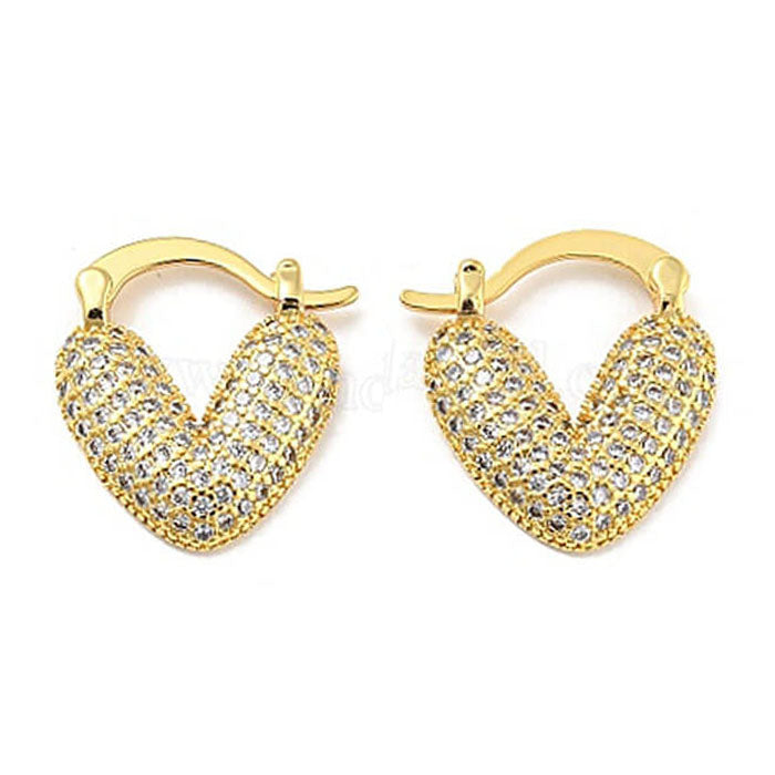 Boogzel Apparel Love Me Tender Rhinestone Earrings